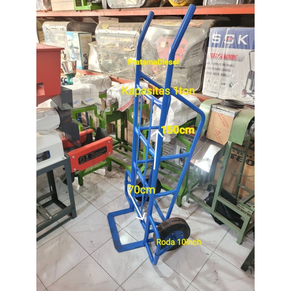 Troli Angkut Barang Berat 1Ton Troli Barang Berat 1000kg