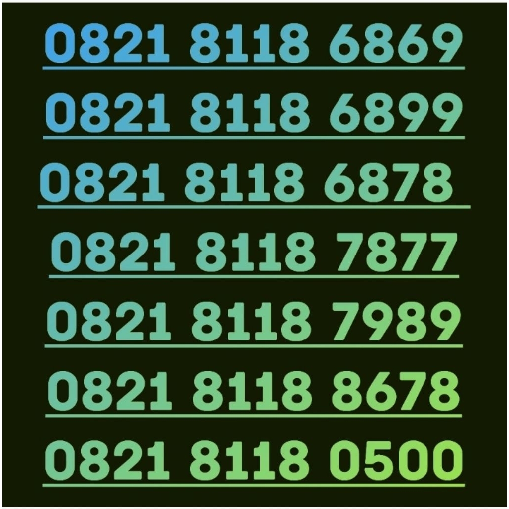 NOMOR cantik telkomsel seri triple ABABAB 262626