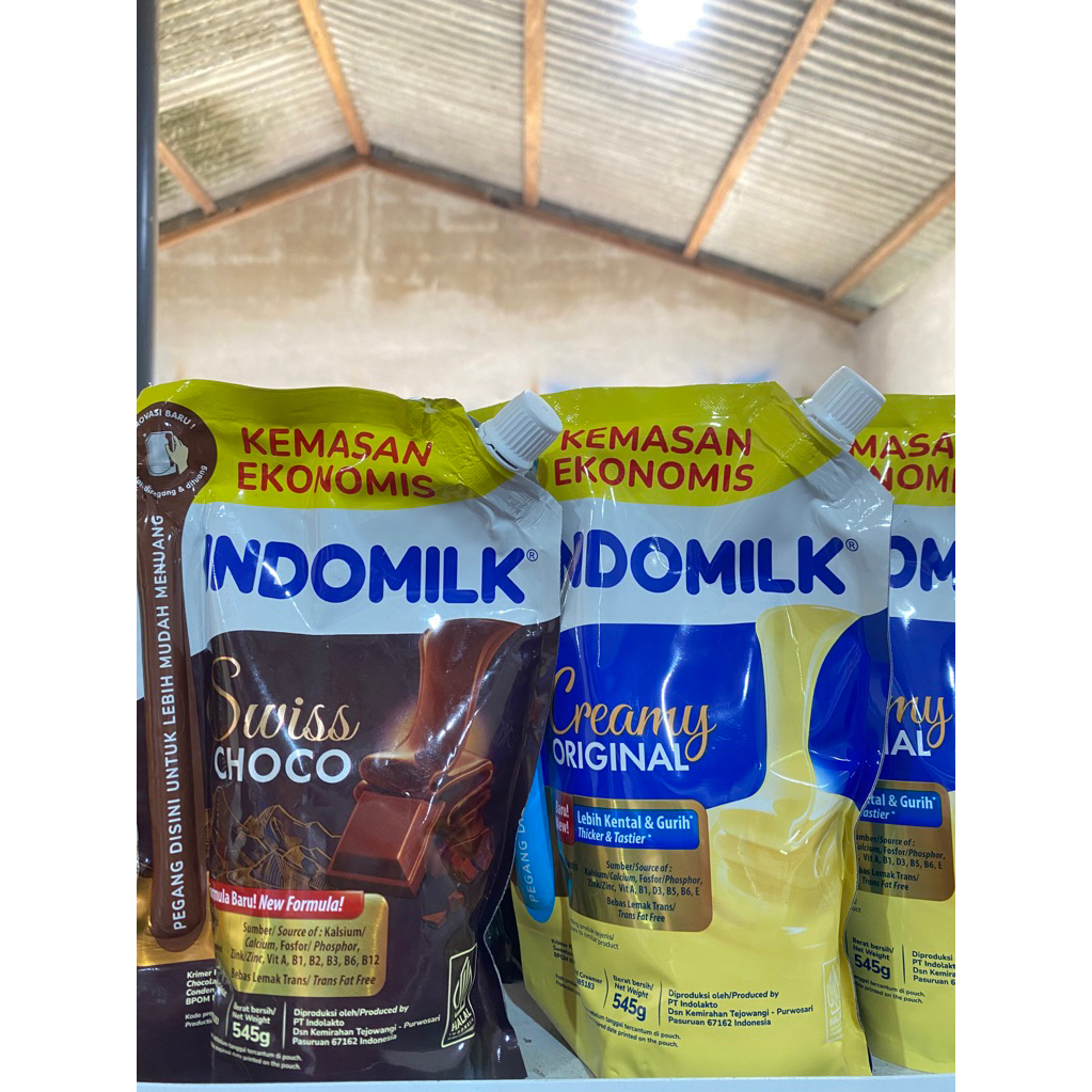 

Susu Kental Manis Indomilk Pouch/Susu Coklat/Susu Putih
