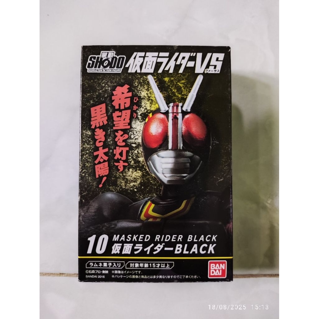 ACTION FIGURE / KOLEKSI / HIASAN KAMEN RIDER SHODO BLACK