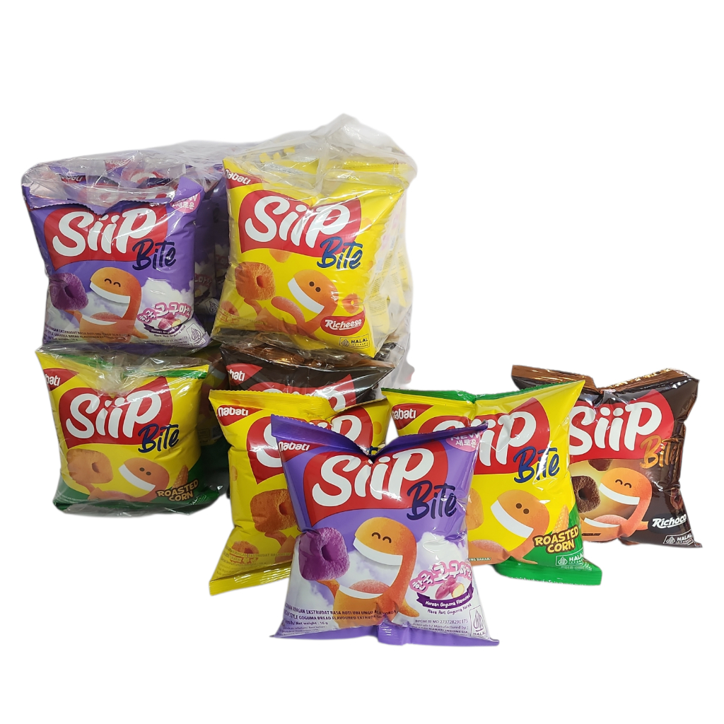 

Nabati Siip Bite Size PACK - Netto 24 gr x 5 bks