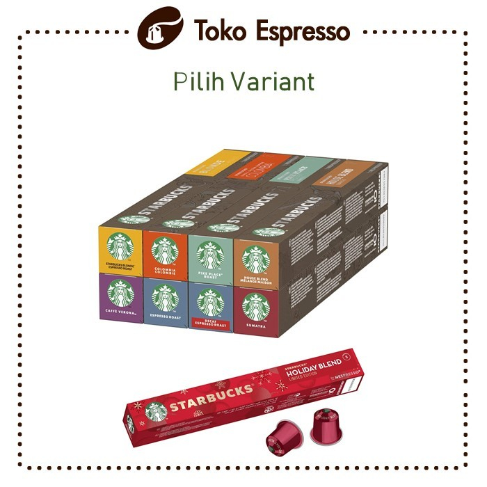 

Starbucks Coffee Capsules Kompatibel untuk Nespresso