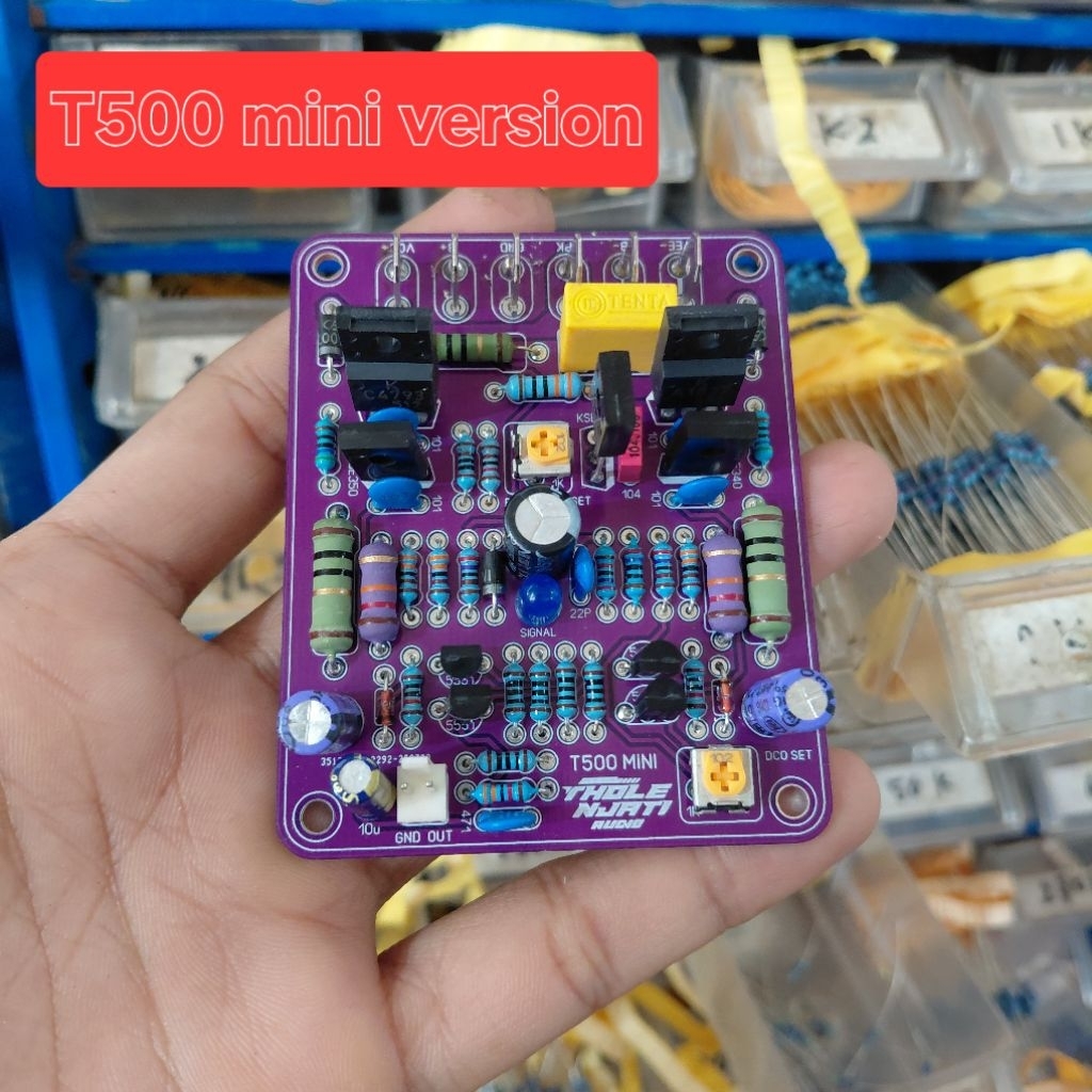 Kit Driver T500 limited edition versi mini By tholenjatiaudio