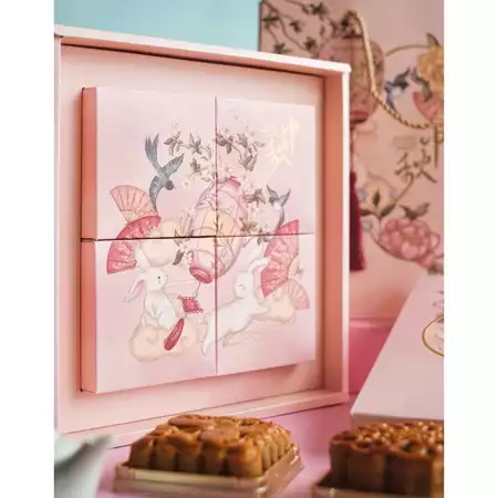 

Kotak Mooncake Box Moncake isi 4 Motif terbaru 2025