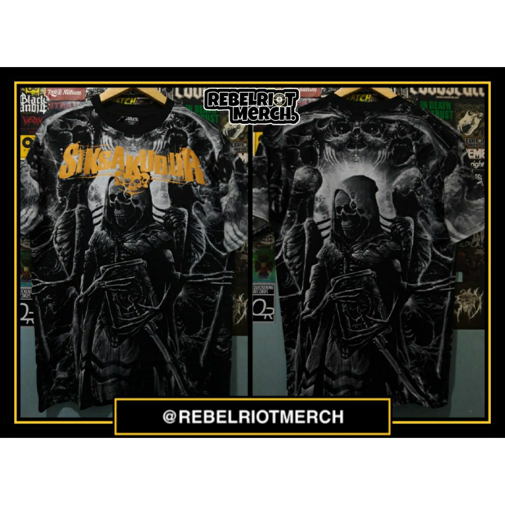 Siksakubur - Fullprint , kaos band