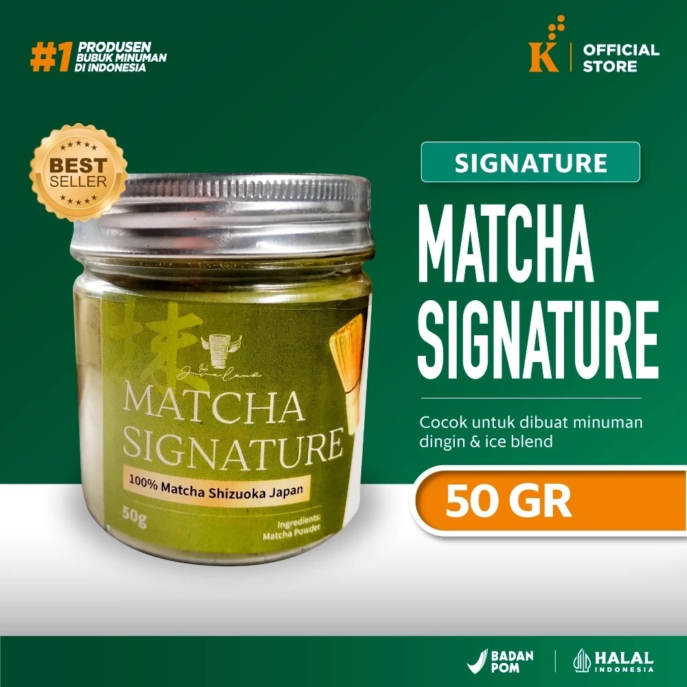 

Bubuk Minuman Pure Matcha "Signature" — 50gr (Original Javaland)