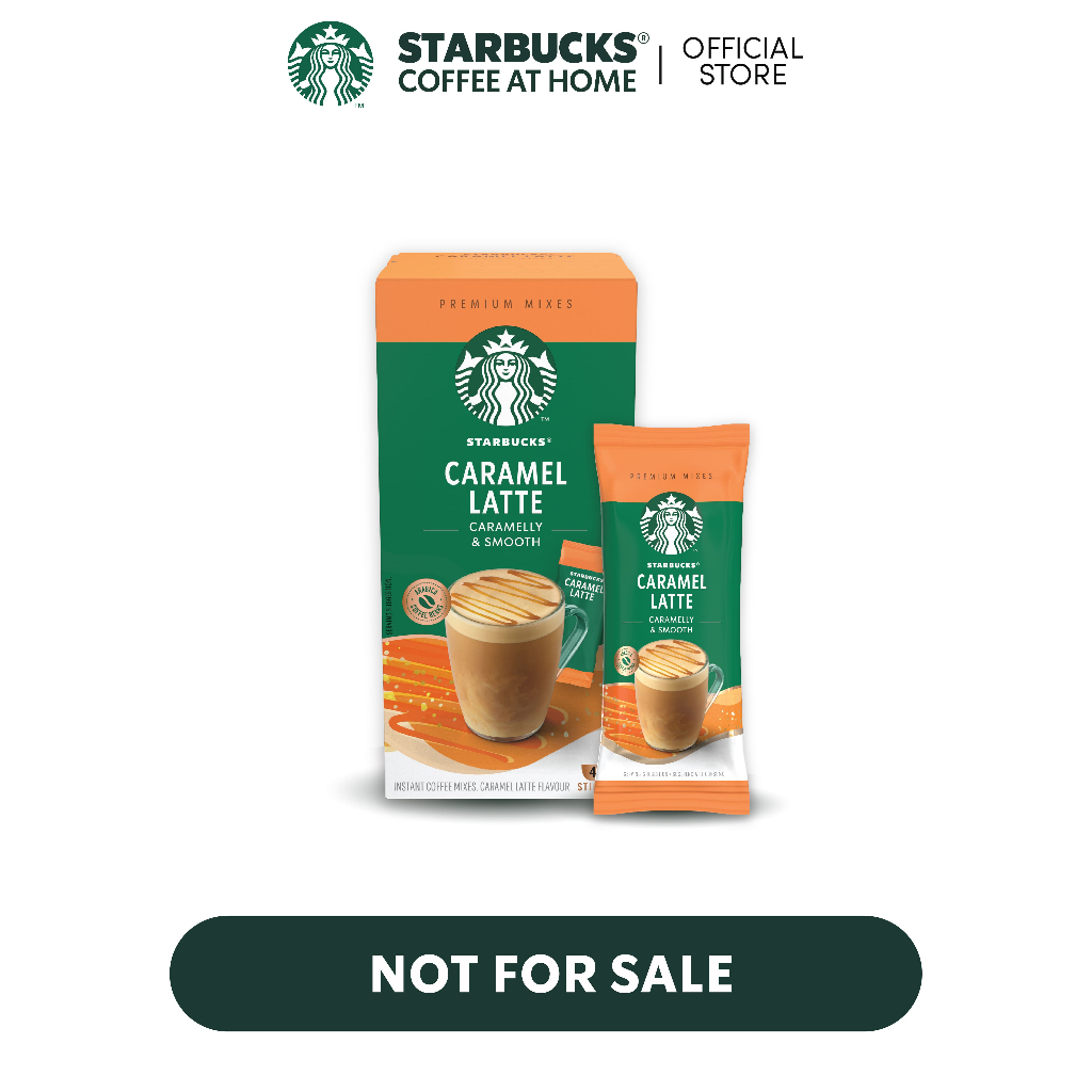 

[NOT FOR SALE] Starbucks® Caramel Latte | Kopi Instan Premium