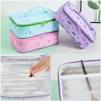 Tas Bekal Makanan Anak Sekolah Custom Kuromi Pria dan Wanita