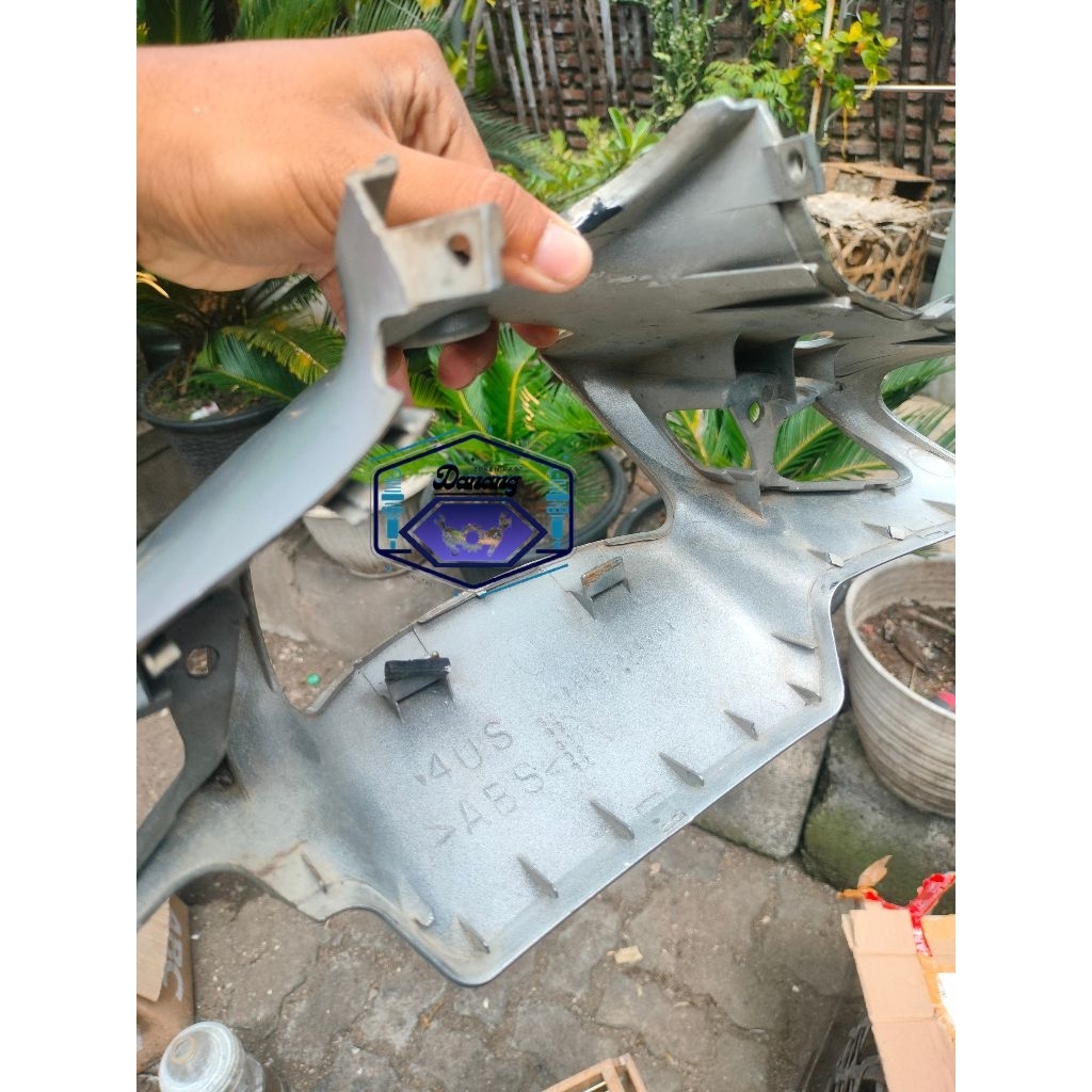 batok kepala depan fizr fiz r 4us kopling original second silver