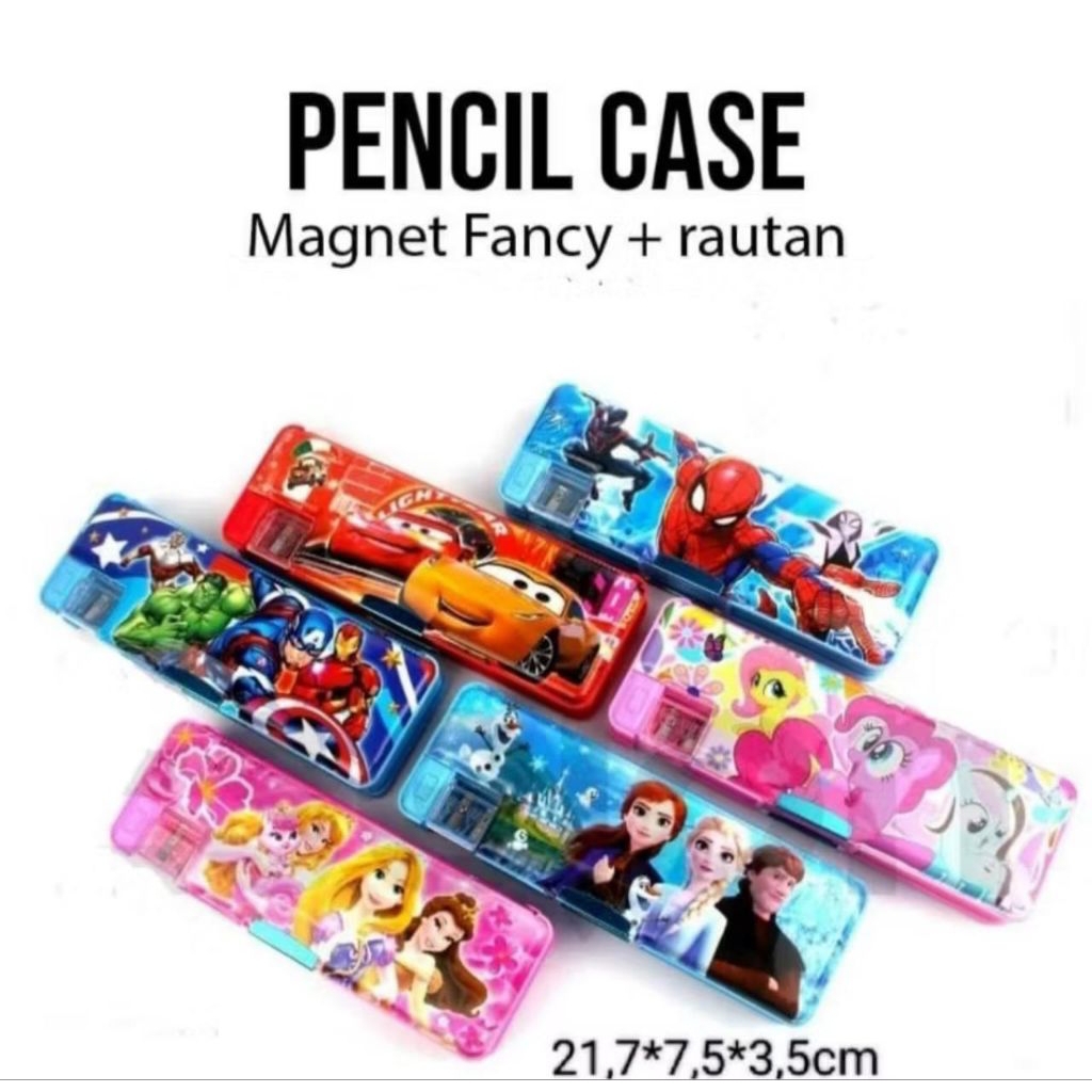 

Tempat Pensil Magnet 2sisi lengkap rautan PB-11/PY-810