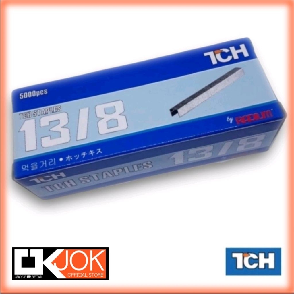 

Refill isi staples TCH 13/8 Original - isi Perbox 5000pcs