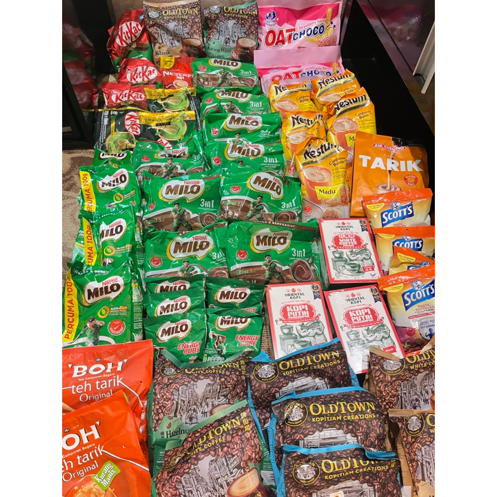 

Jajanan KL - Nestum, Beryls, Kopi Oriental, Oldtown, Aik Cheong, Kitkat Milo