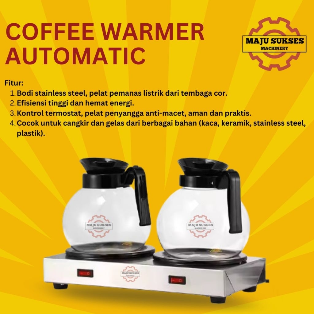 Coffee Warmer Decanter | Pemanas Kopi Teh Otomatis