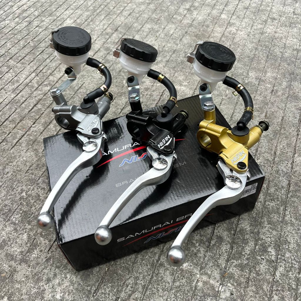 MASTER REM KANAN AXIAL SAMURAI BRAKE 13mm PLUS TABUNG UNIVERSAL ALL MATIC BEBEK Master Cylinder Axia