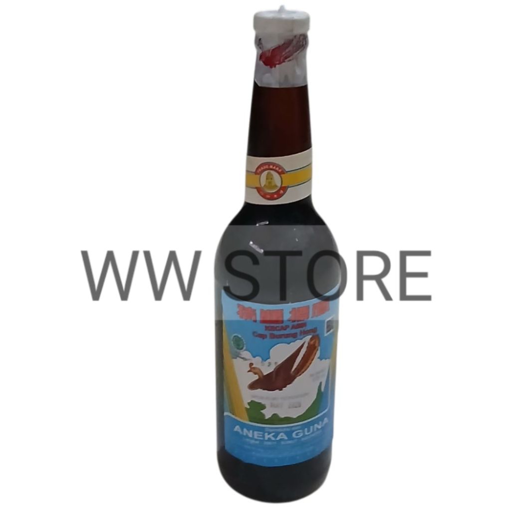 

Kecap asin halal MUI ANEKA GUNA Langkat Cap Burung Hong 575ml