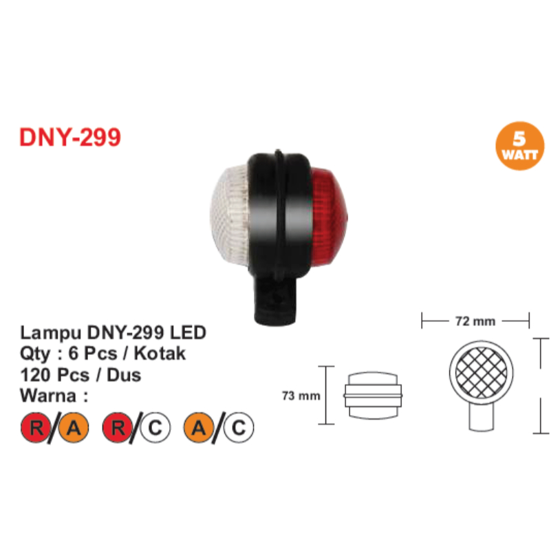 DNY 299 LAMPU DNY-299 LED