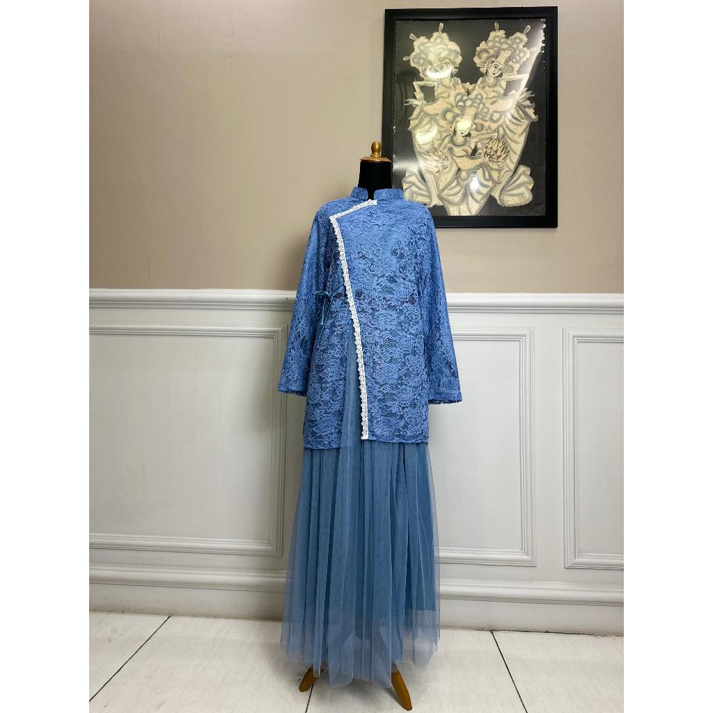 Gamis Terbaru Zahra Set 3in1 Ukuran Jumbo Size L XL XXL 3XL 4XL