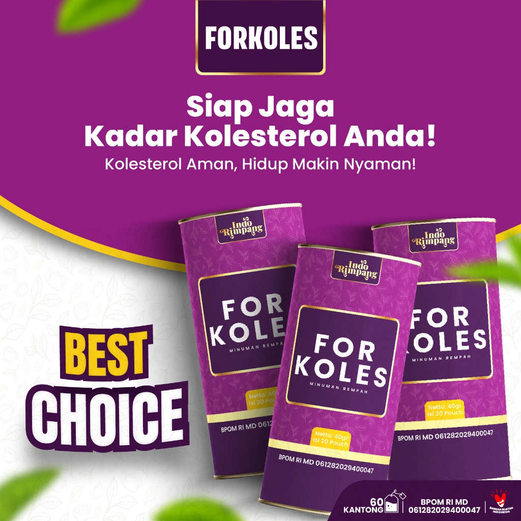 

For Koles Herbal Original Minuman Sehat Rempah Daun Salam, Temulawak & Mengkudu | Bantu Atasi Hipertensi, Kolesterol Tinggi, Pencernaan & Jaga Jantung