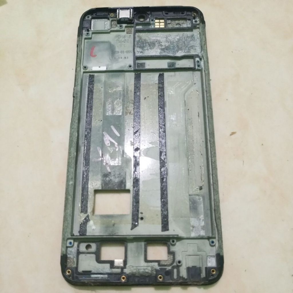 prame/ tatakan lcd vivo y91 original cabutan