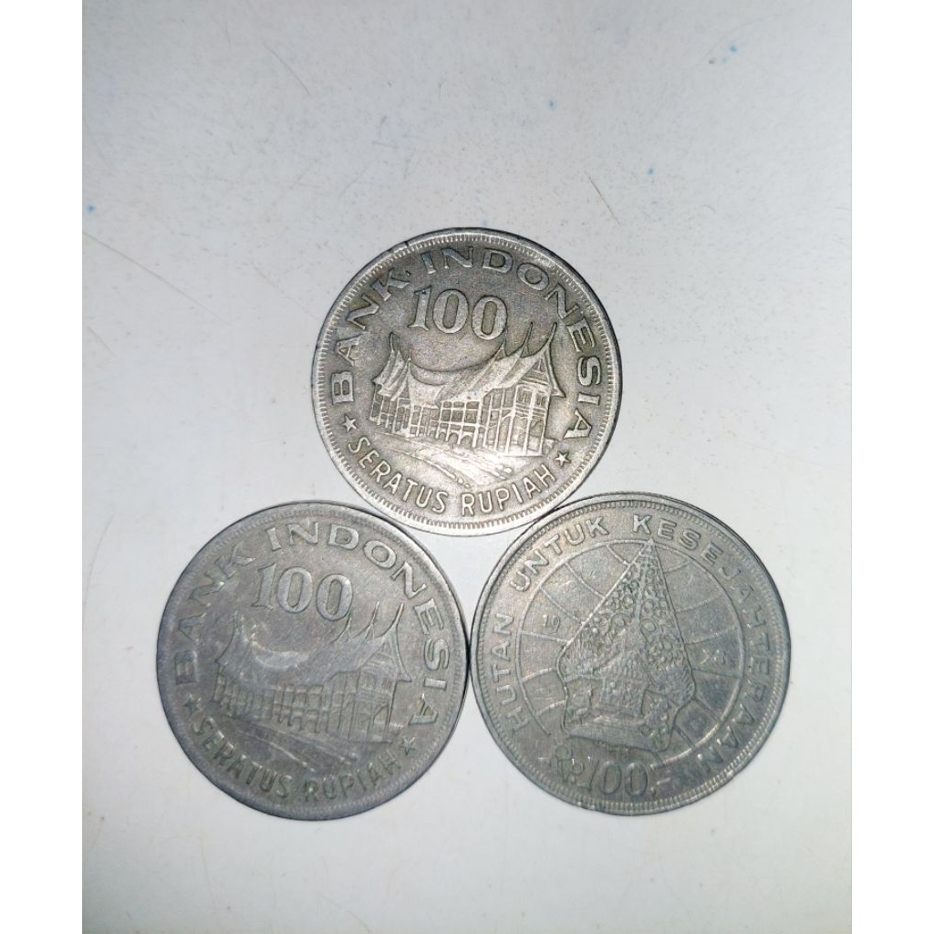 uang koin jadul Rp. 100