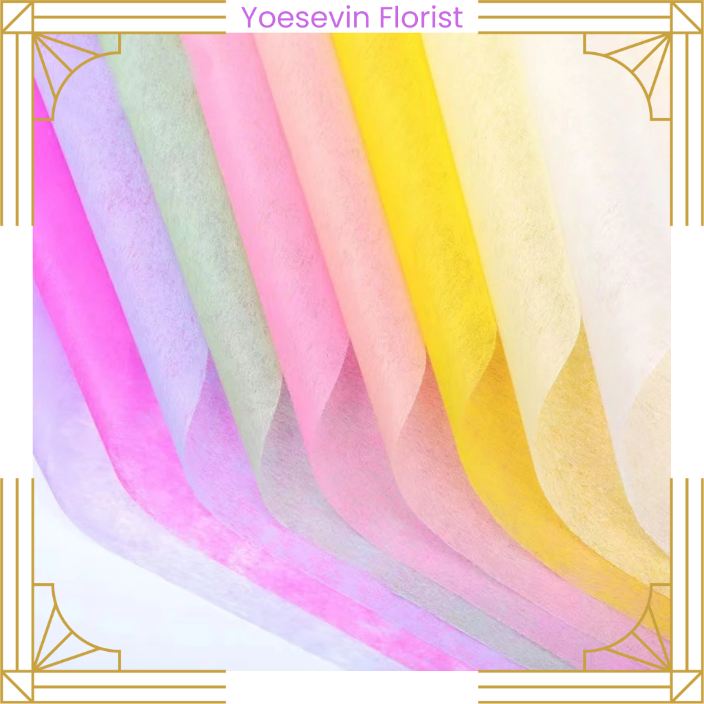 

SF31 Kertas Buket Bunga Tissue Paper Flower Wrapping Kertas Tissue Korean 50 X 47 CM