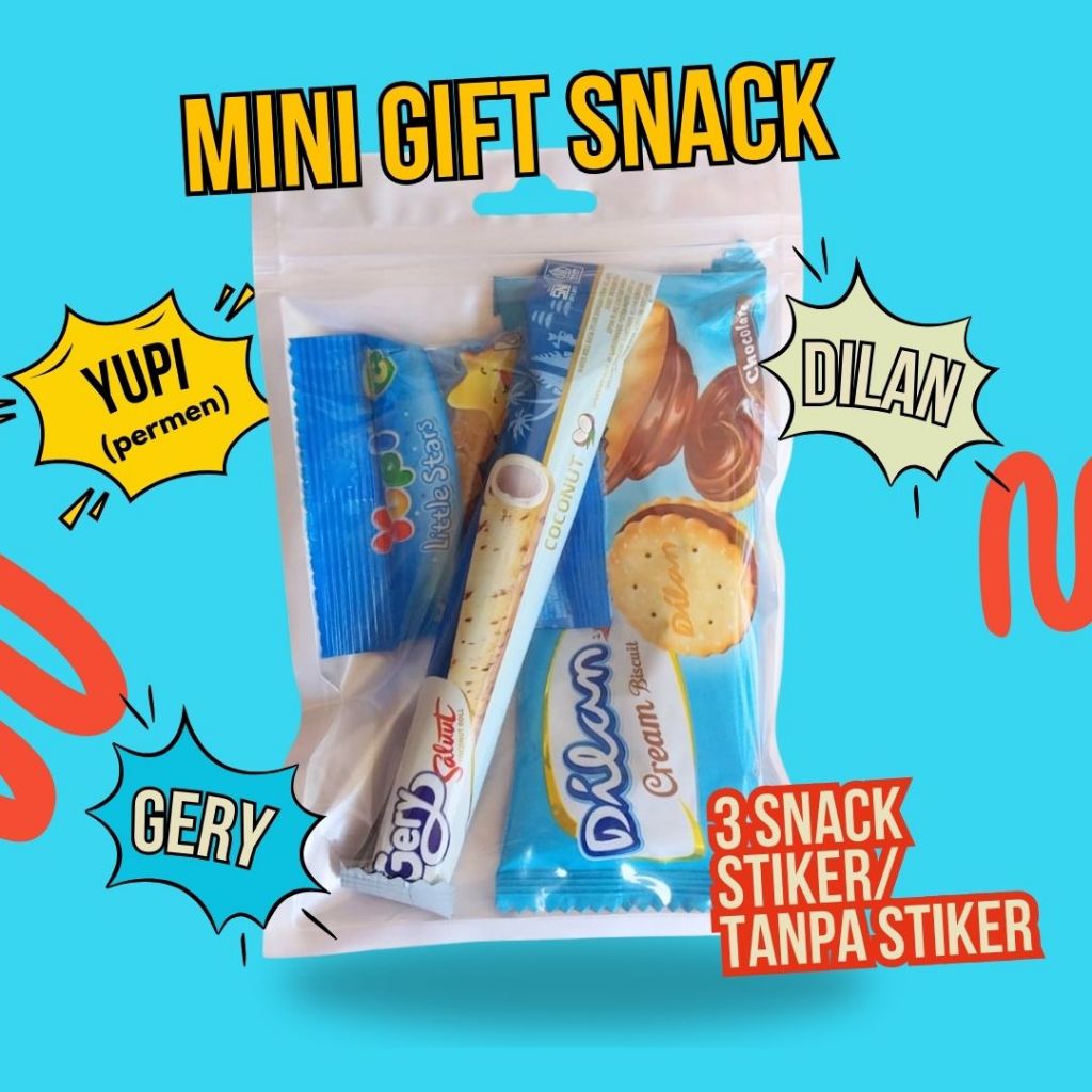 

MINI GIFT SNACK TEMA BIRU / HAMPERS SNACK MINI/ ISIAN GOODIEBAG / GIFT MURAH