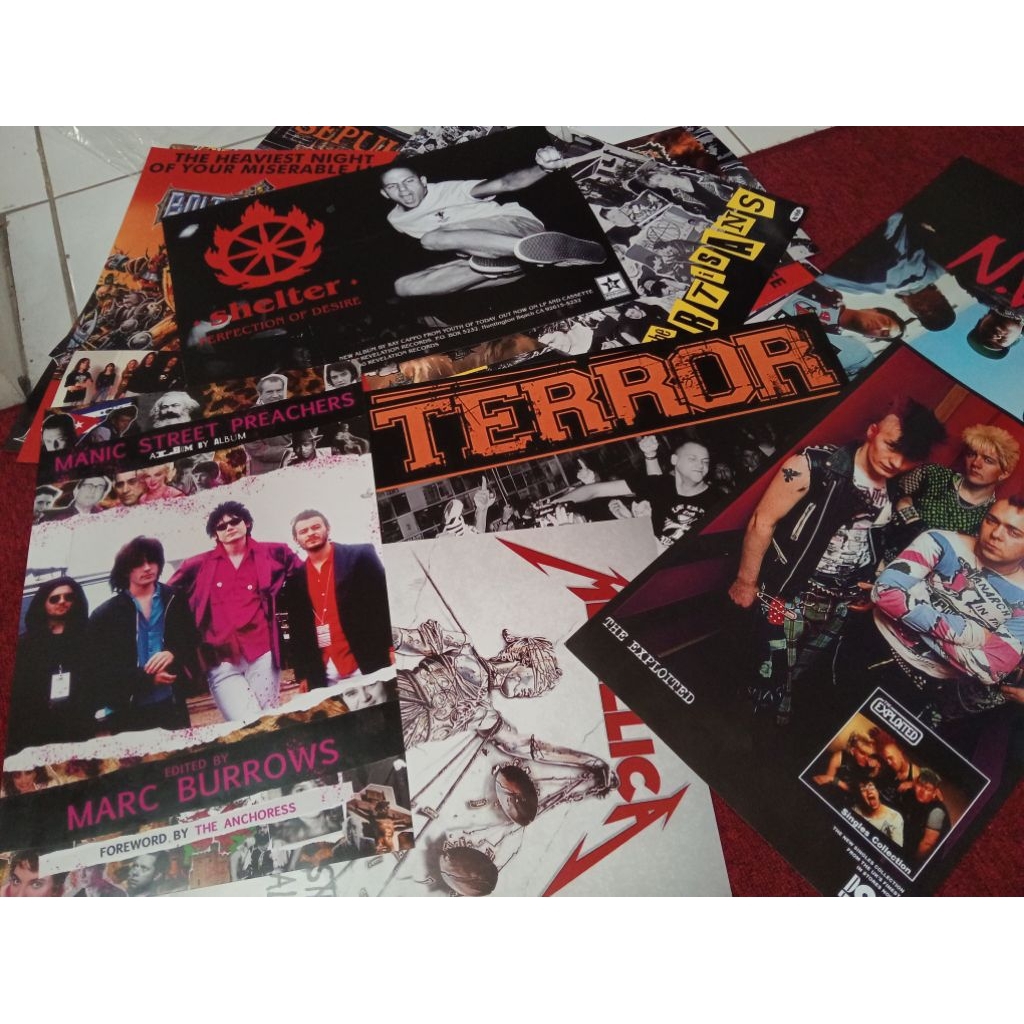 POSTER BAND - Poster Hardcore - Poster Punk - Poster Metal - Poster Rock