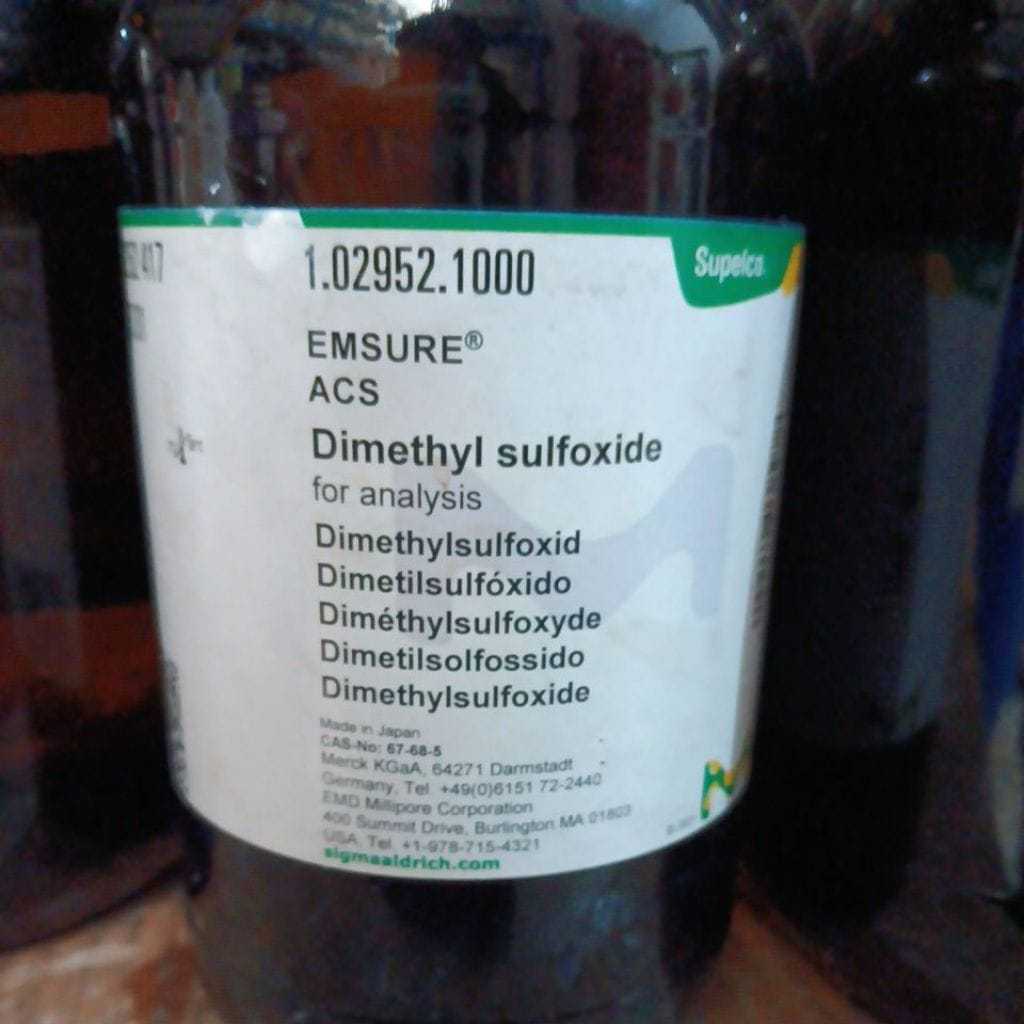 DMSO 10ml - Dime,thyl Sulfoxide Cairan Pelarut Teknis