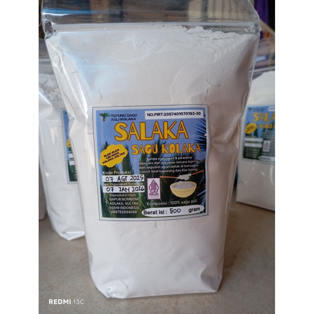 

TEPUNG SALAKA (tepung sagu kolaka)