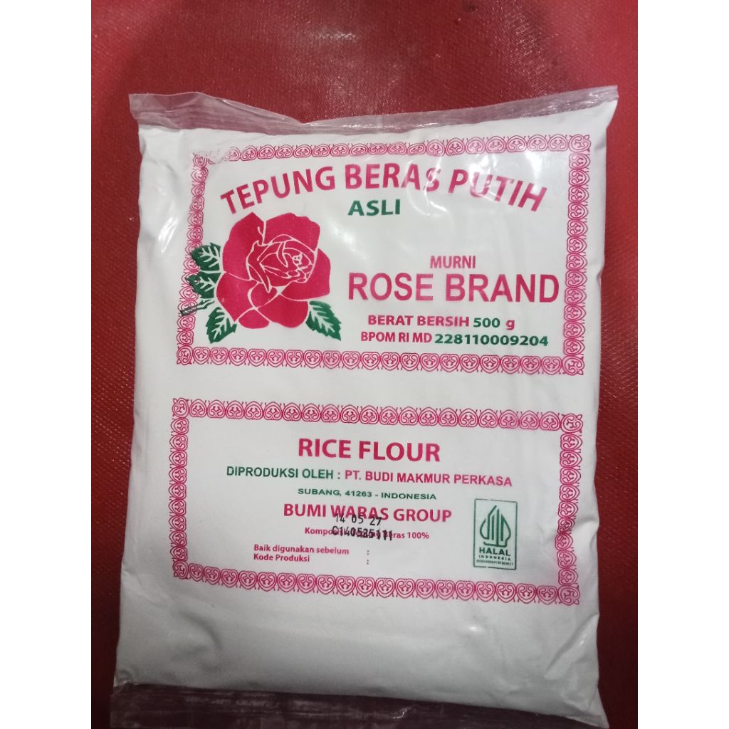 

Tepung Beras Rosebrand 500gr