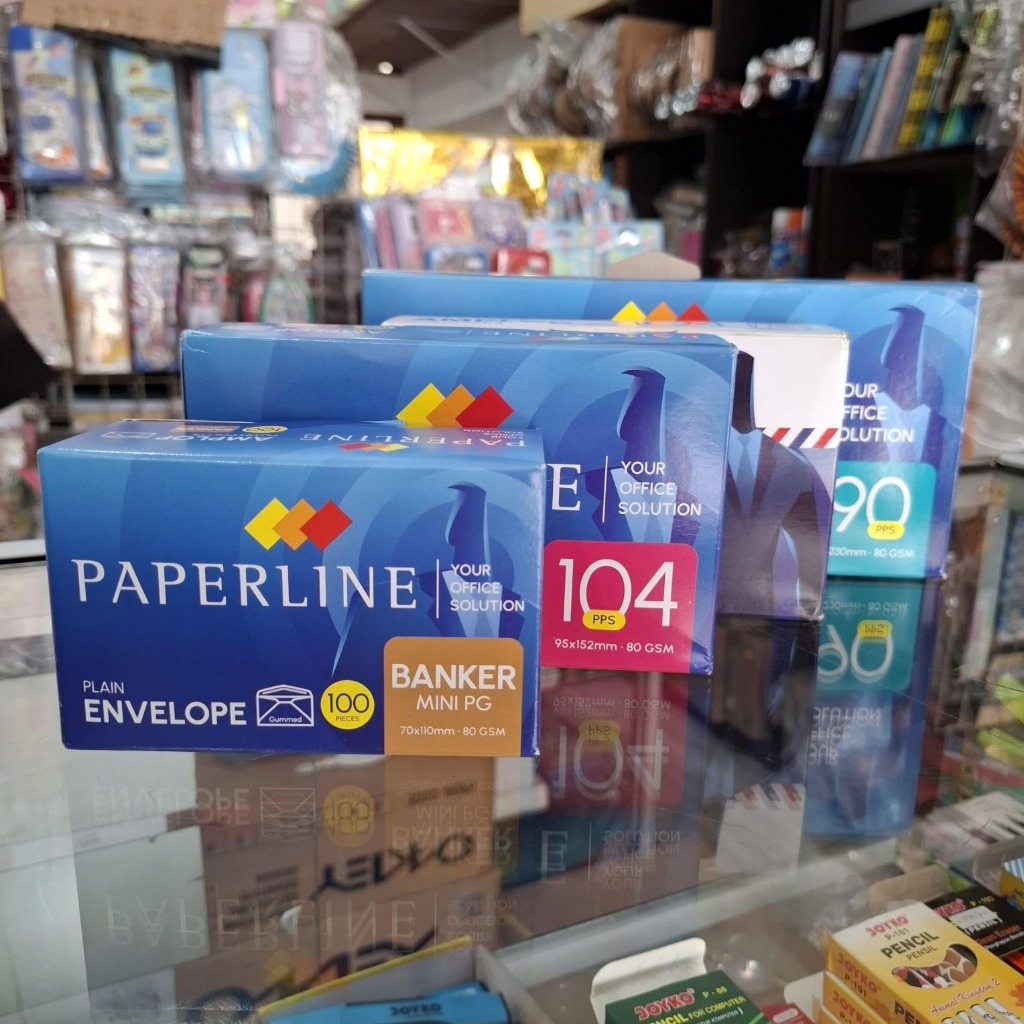 

1 BAL Amplop paperline mini, 104 dan 90