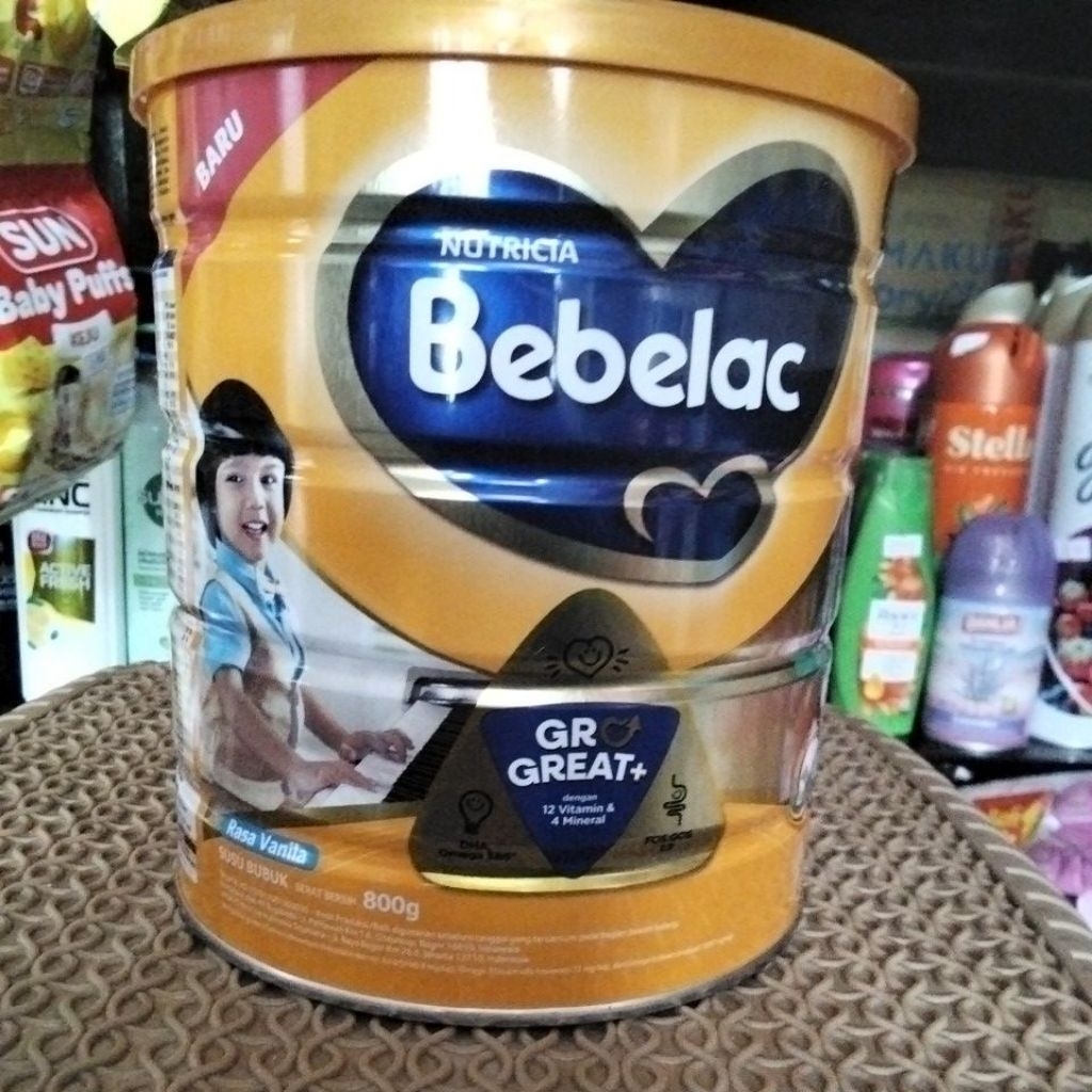 

Bebelac3 dan bebelac4 vanila&madu 800gram