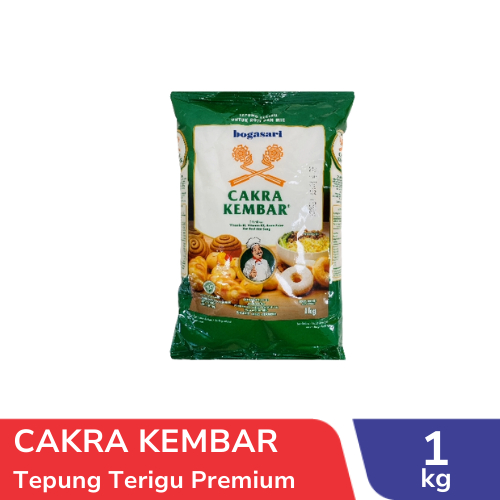 

TEPUNG TERIGU CAKRA KEMBAR 1KG