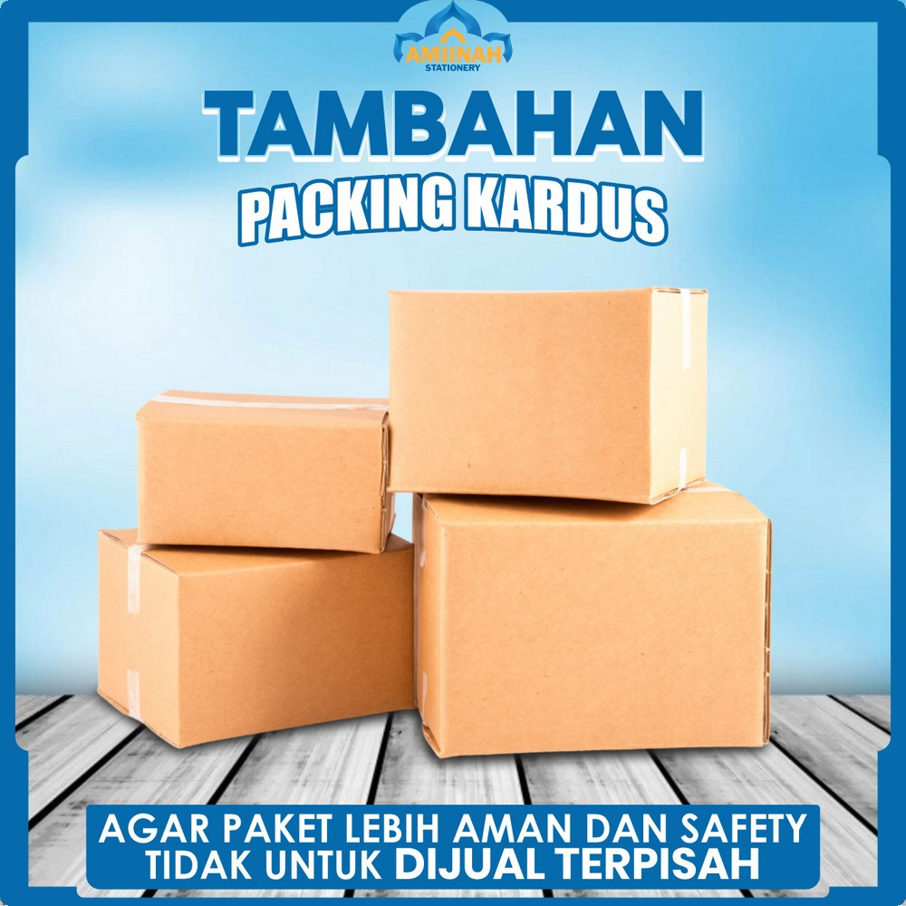 

Kardus Packingan Tambahan Packing Agar Paket Lebih Aman dan Safety