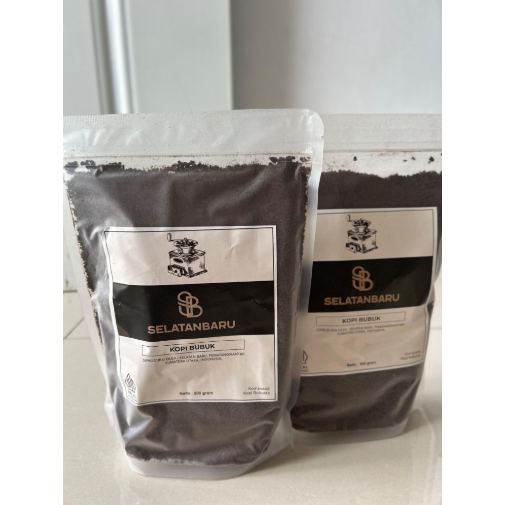 

Kopi Tradisional Robusta Bubuk Kasar Selatan Baru