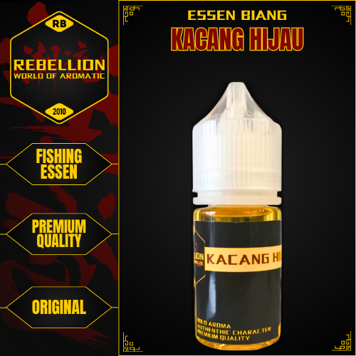ESSEN REBELLION - Essen Biang Kacang Hijau  / Essen Biang Murni Kacang Hijau Water Base Ikan Mas Pat