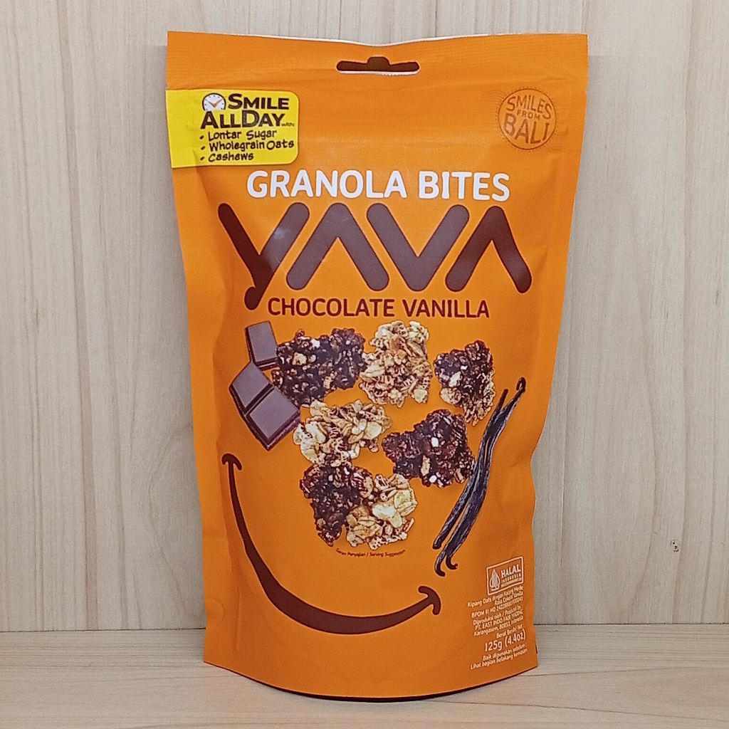 

Granola Bites Chocolate Vanila By Yava 125gr