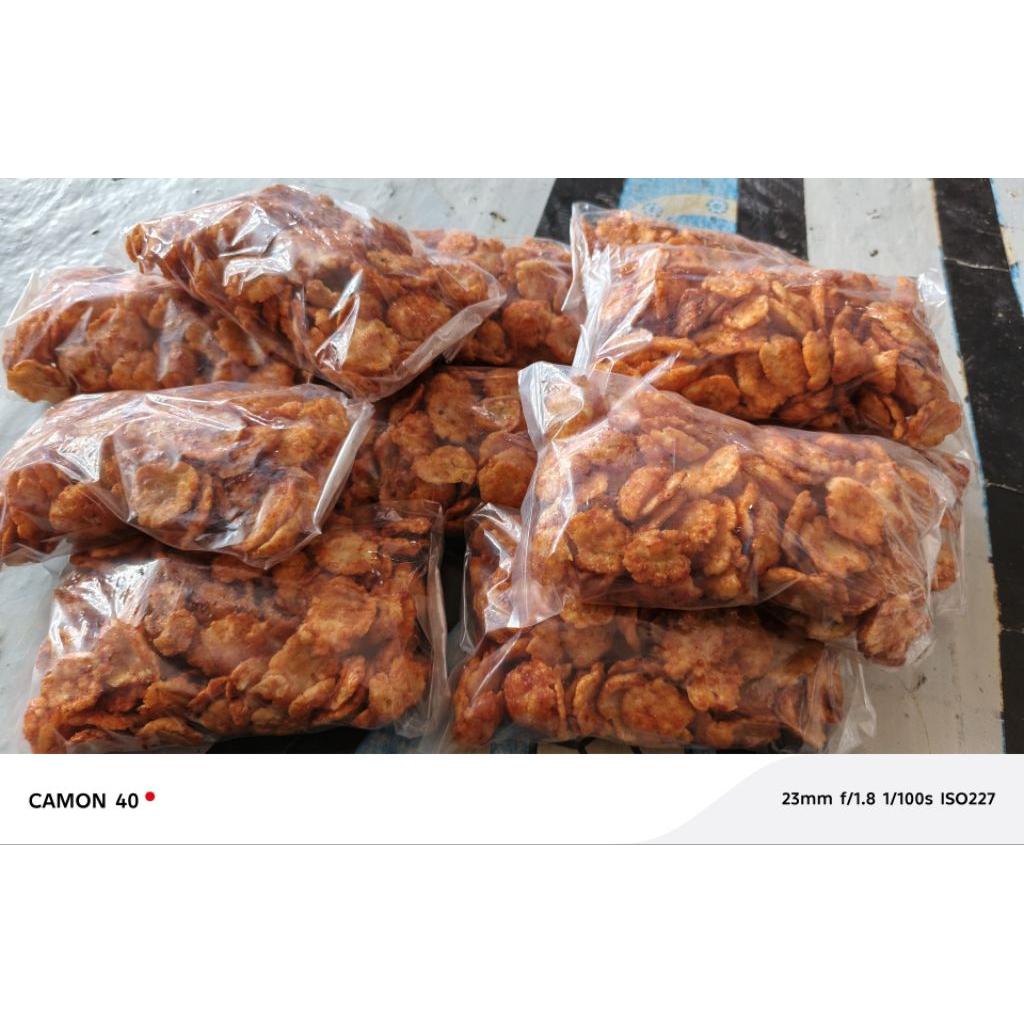 

Emping keceprek melinjo pedes manis 1kg