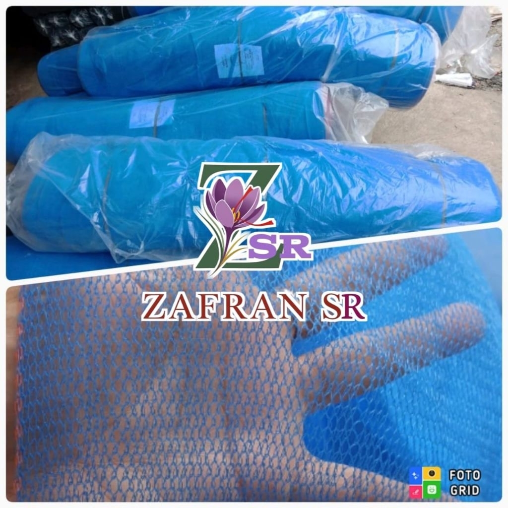 Jaring polynet king fish/polynet/Jaring biru/Jaring konstruksi/jaring pengaman/Jaring cargo/hiasan t