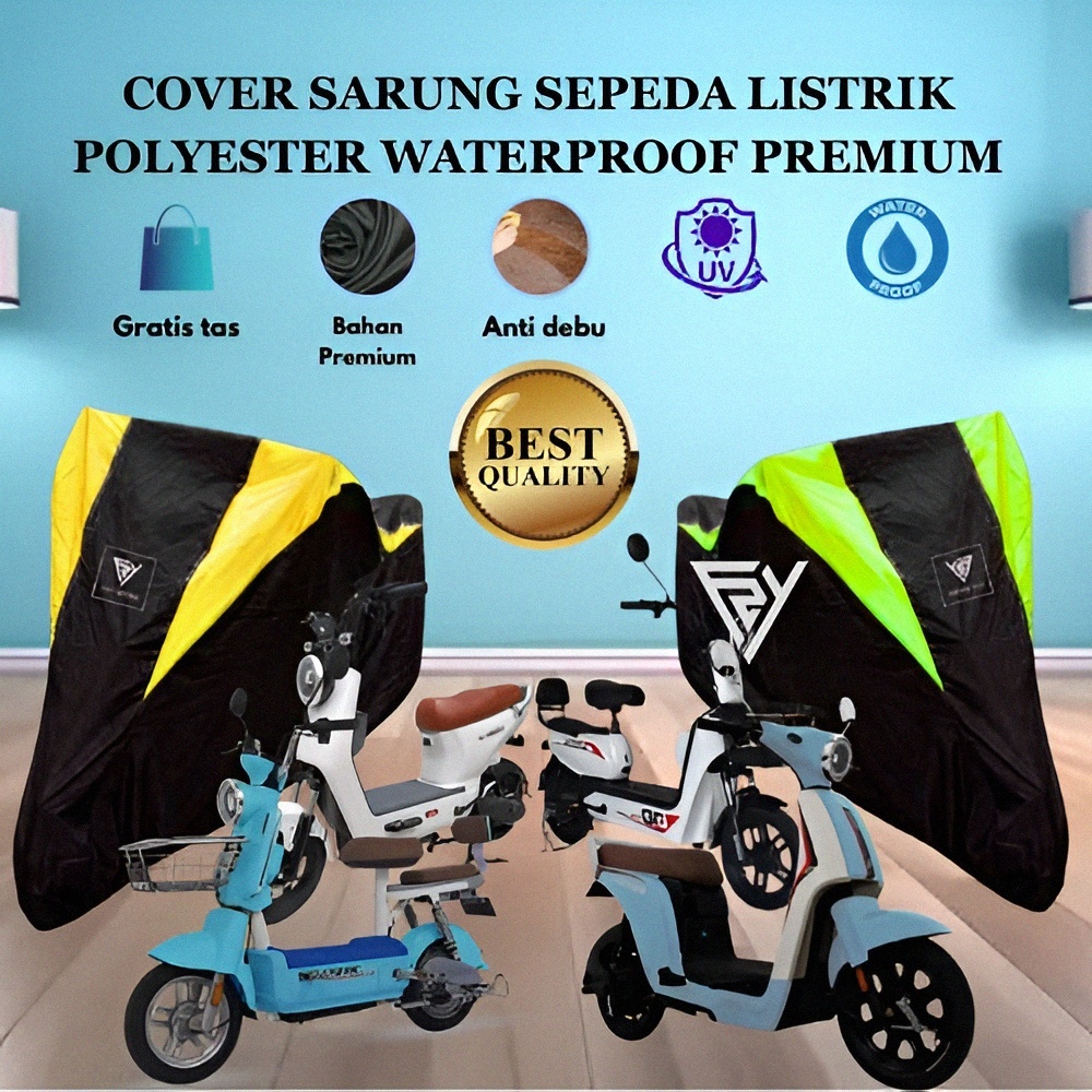 big promo sarung cover sepeda motor listrik waterproof all type