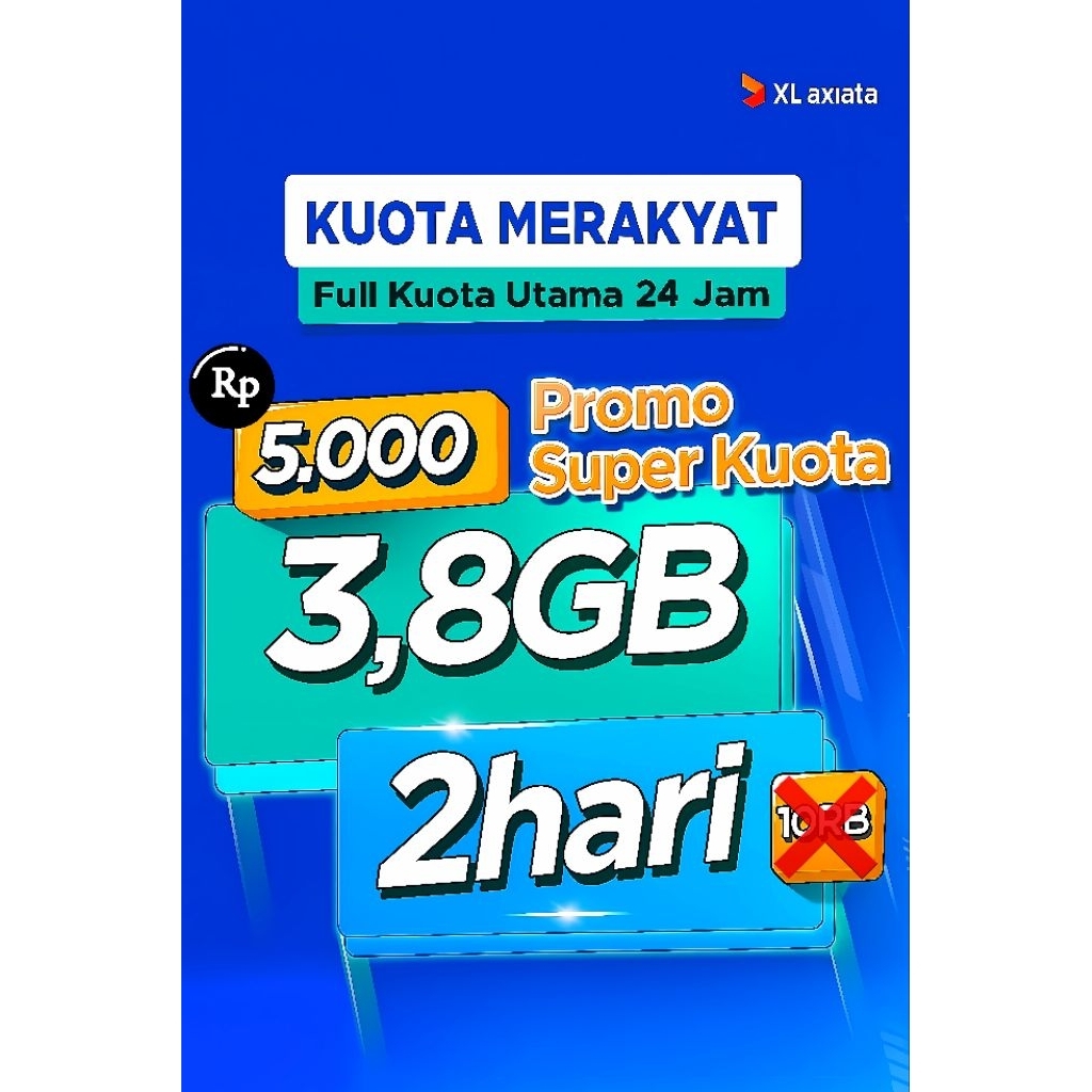 Kuota XL Promo Super Kuota Full Kuota Utama 24 Jam