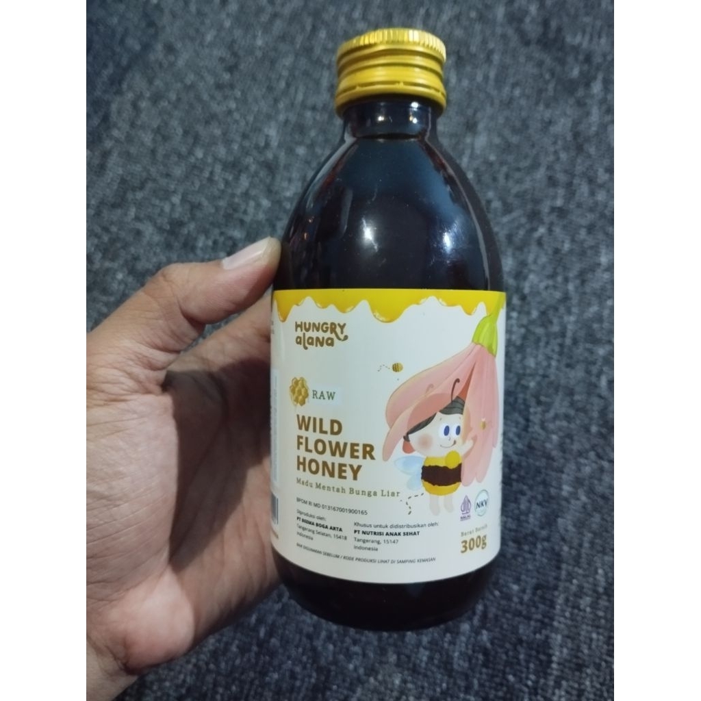 

Hungry Alana madu murni kids honey 300g