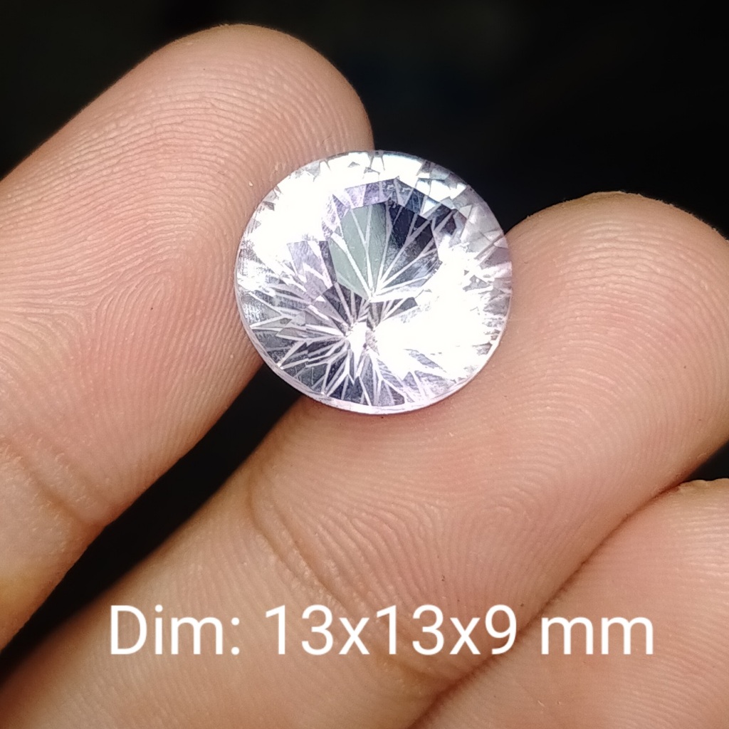 KECUBUNG PUTIH UNGU MUDA NATURAL BENING ASLI cek batu lainnya yaman api wulung opal bacan permata ka