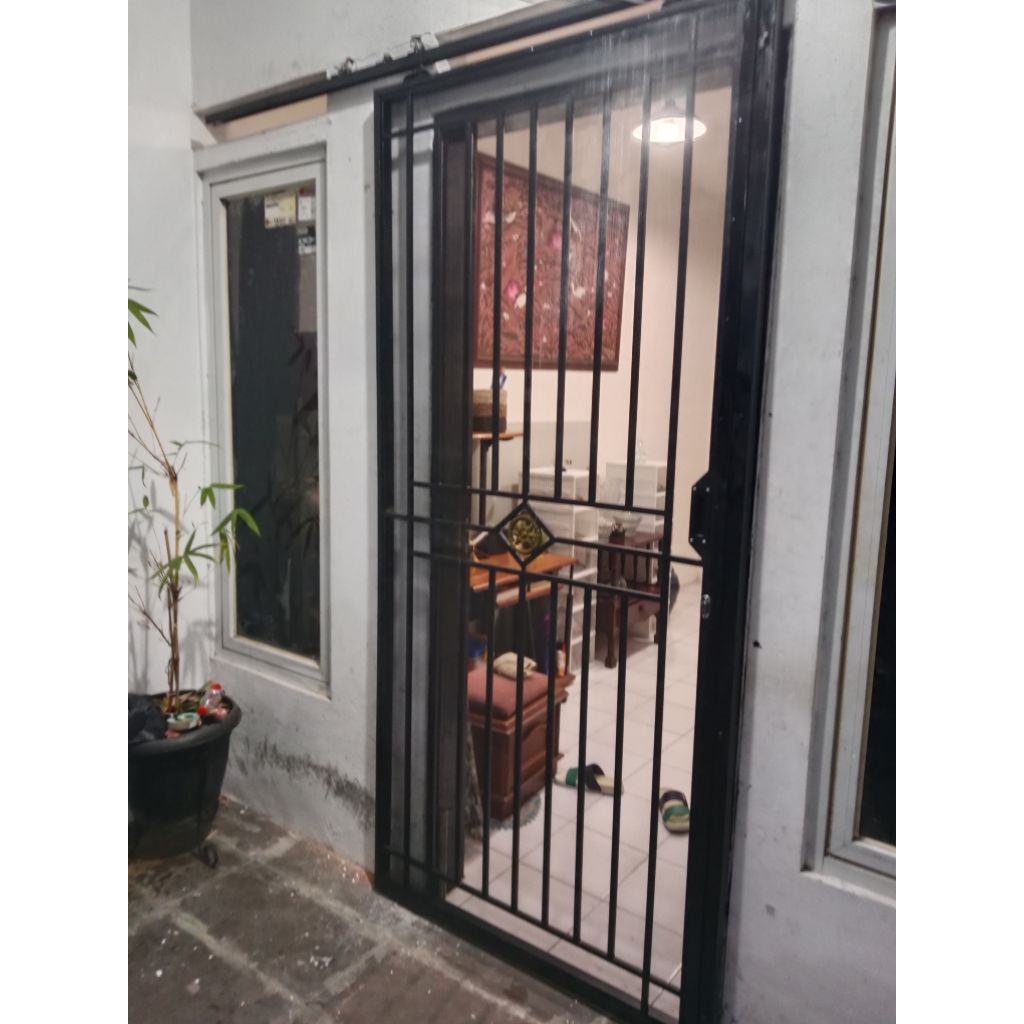 Pintu Tralis Geser/sliding