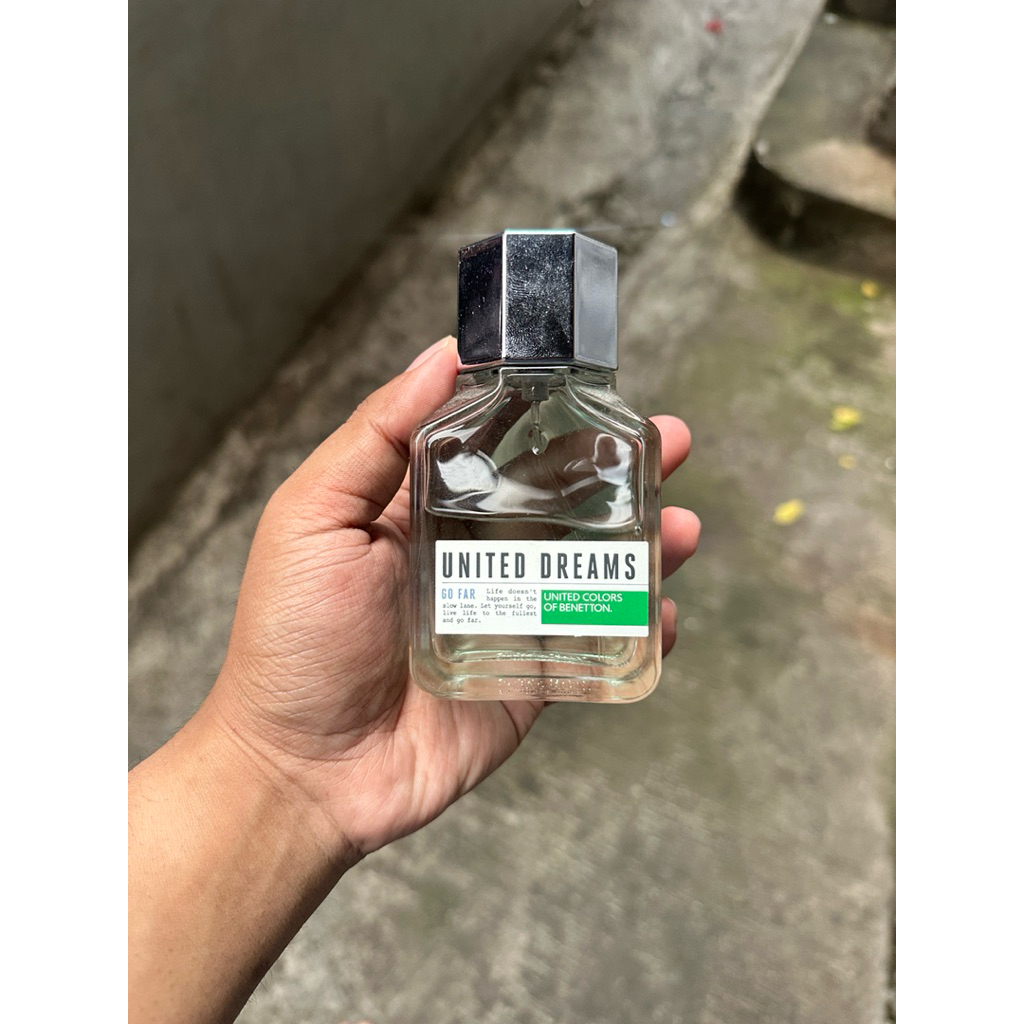 preloved parfum benetton united dreams go far