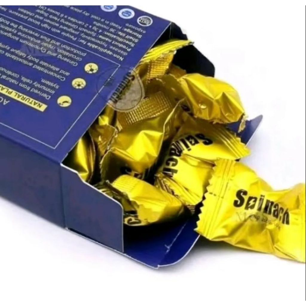 

Spinach candy - Permen Spinach Original 1 Box 30 Pcs COD