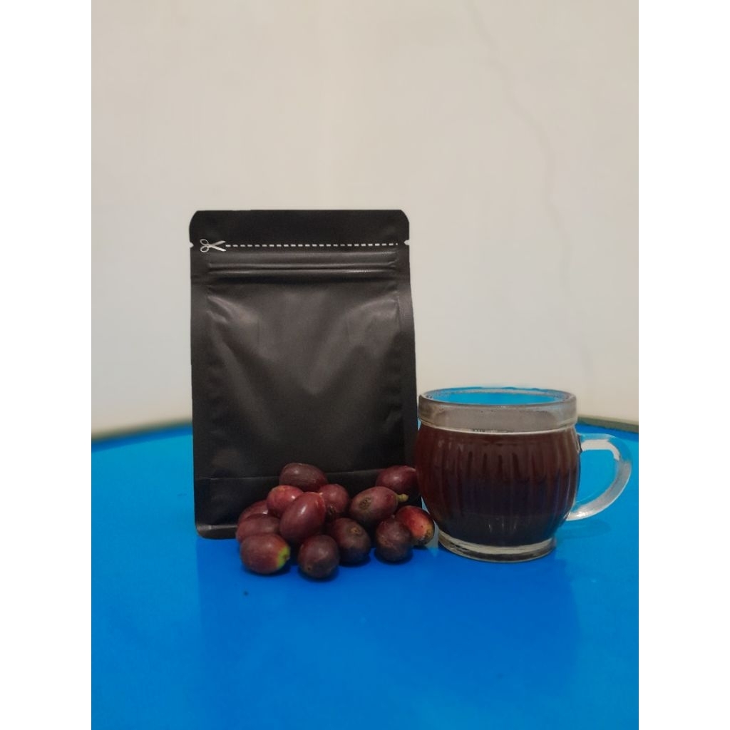 

kopi liberika wine coffee / ekselsa wine 500g kopi lokal kendal