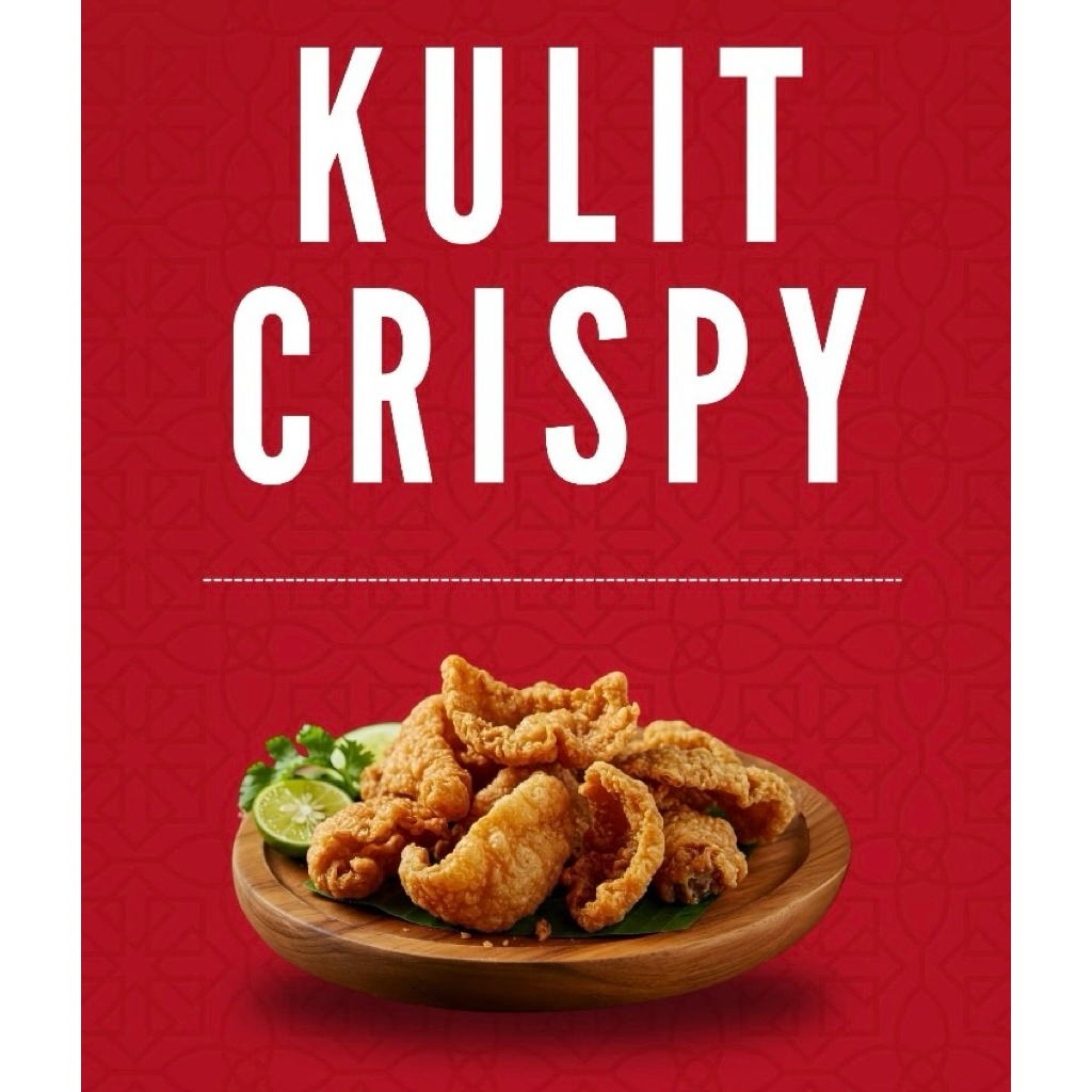 

Kulit Crispy Ayam Renyah