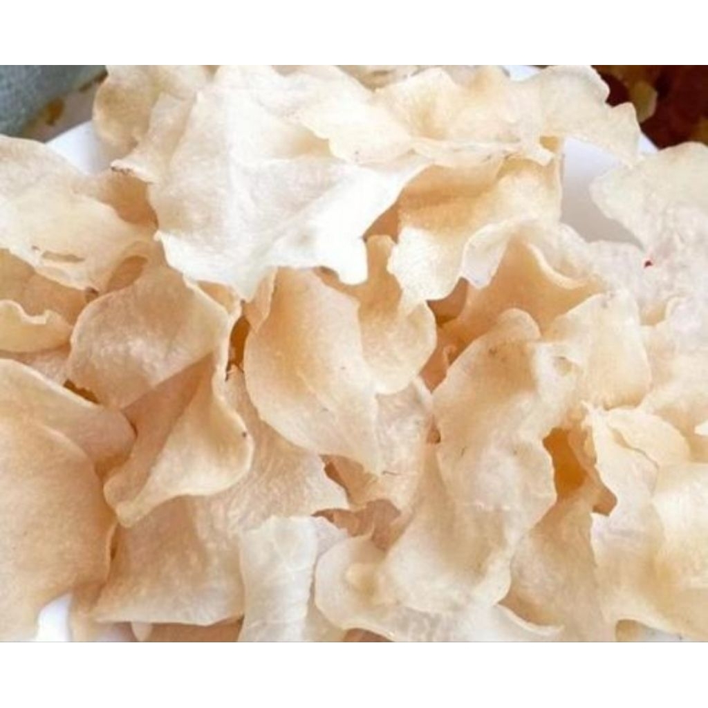 

kripik gadung mentah 1kg/krecek gadung 1kg/krupuk gadung mentah 1kg