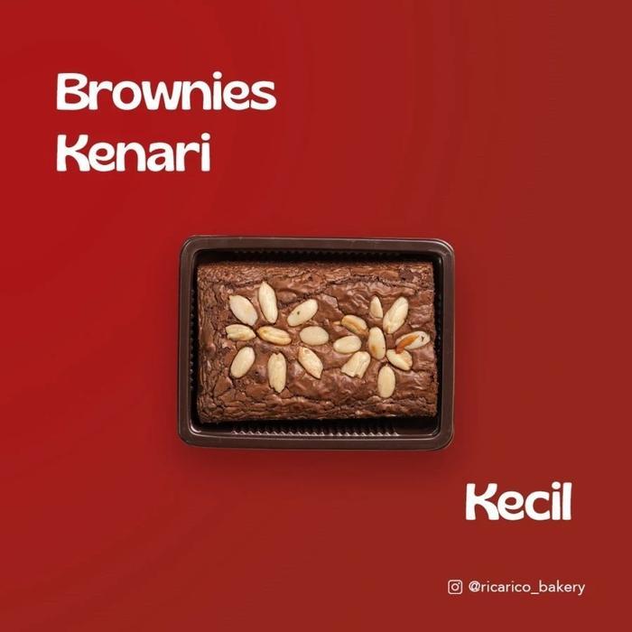 

Kue Bronis Coklat Uk. 15x10x5cm Brownies Varian Rasa Topping Kenari Choco Ball Choco Chips Rica Rico Bakery